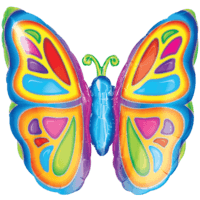 Bright Majestic Butterfly Balloon