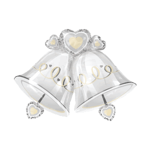 Bells of Love Balloon Small Image