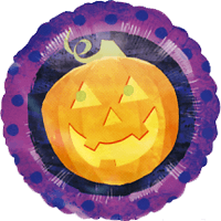 Cheerful Pumpkin Balloon