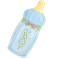 Baby Boy Bottle Balloon