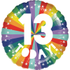 13th Birthday and Teenager Balloon