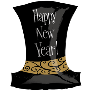Hats off to New Year's Balloon Small Image