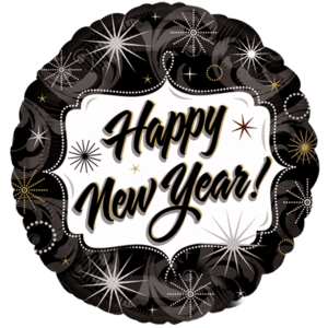 Happy New Year Banner Balloon Small Image