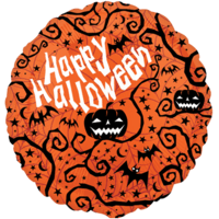 Creepy Halloween Silhouettes Balloon