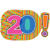 Supershape 20 Spots and Stripes Balloon