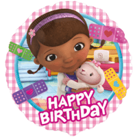 Happy Birthday Doc McStuffins Balloon