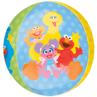 Sesame Street Characters Orbz Balloon