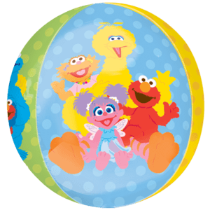 Sesame Street Characters Orbz Balloon Small Image