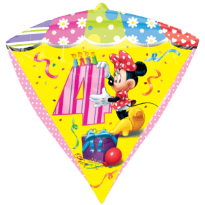 Age 4 Minnie Mouse Balloon Small Image