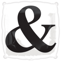 "&" Print Balloon