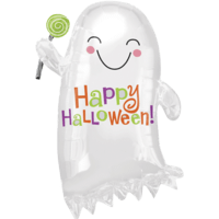 Happy Halloween Lollipop Ghost Balloon