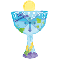 Blue Communion Balloon