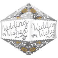 21" Wedding Congratulations Anglez Balloon