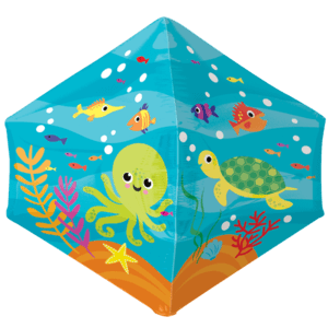 21" Under the Sea Anglez Balloon Small Image