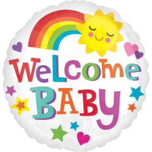 Welcome Baby Balloon Small Image