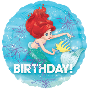 18" Ariel Birthday Dream Big Balloon Small Image