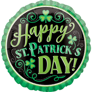 St Pat's Clover Balloon Small Image