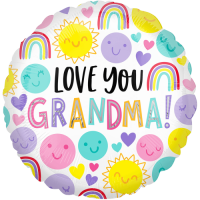 Love You Grandma Balloon