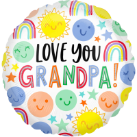 Love You Grandpa  Balloon