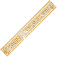 Happy Engagement Banner In The Box Additional Gift