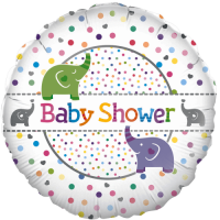 Baby Shower Elephants Balloon