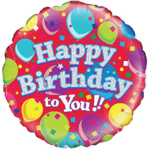 Happy Birthday To You Balloons  Balloon Small Image
