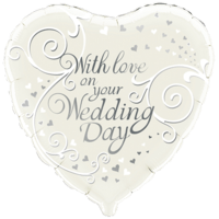 Lovely Wedding Day  Balloon
