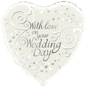 Lovely Wedding Day  Balloon Small Image