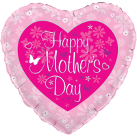 Butterfly Heart Mothers Day Balloon