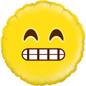 Grin Emoji Balloon Small Image