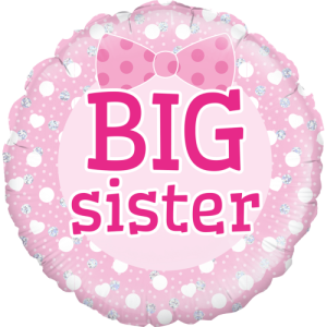 Big Sister Holographic Balloon Small Image