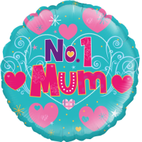 Number 1 Mum Balloon