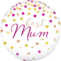 Best Mum Holographic Balloon
