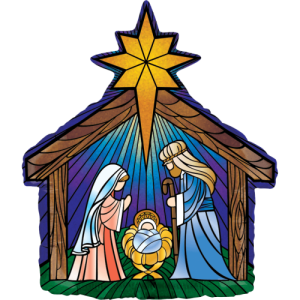 Nativity Balloon Small Image
