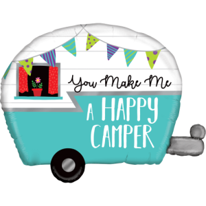Happy Camper Balloon Small Image