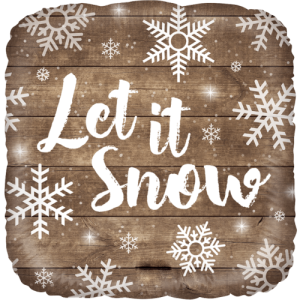 Let it Snow Balloon Small Image