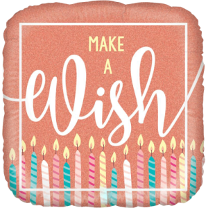 Rose Gold Wish Balloon Small Image