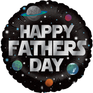 Galactic Father's Day Balloon Small Image