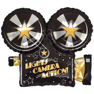 Movie Camera Balloon Small Image