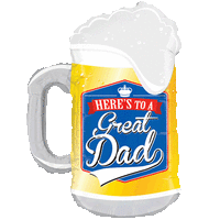 Here's To A Great Dad Balloon
