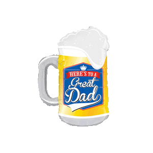 Here's To A Great Dad Balloon Small Image