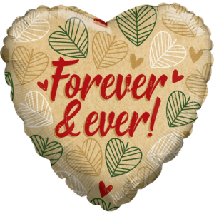 Forever and ever Leaves Balloon Small Image