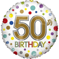 Birthday Age 50 Balloon