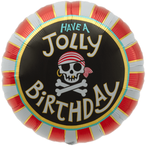 Jolly Birthday Balloon Small Image
