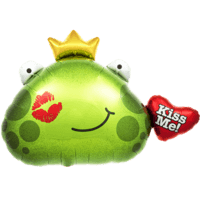 Giant Frog - Kiss Me Balloon