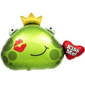 Giant Frog - Kiss Me Balloon Small Image