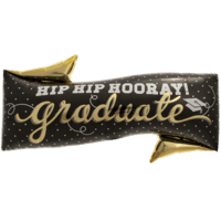 Hip Hip Hooray Grad Balloon