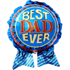 Best Dad Ever Balloon Small Image