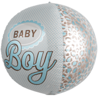 Baby Boy Dotty Sphere Balloon