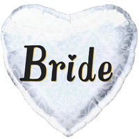 Bride Heart Balloon